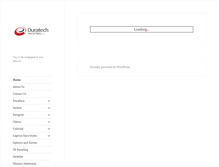 Tablet Screenshot of duratechindustries.com.au