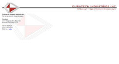 Desktop Screenshot of duratechindustries.com